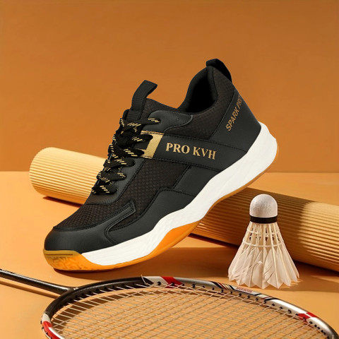PRO KVH Spark Pro Memory Foam Non-Marking Gum Sole Shoes Squash