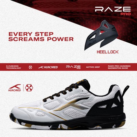 Hundred Raze Pro Badminton Shoes For Men - Buy Hundred Raze Pro