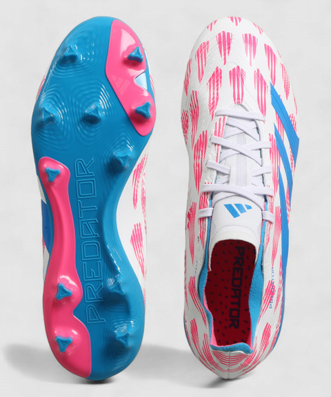 Adidas Football Cleats Adidas F5 Adizero Pink And Blue Flipkart