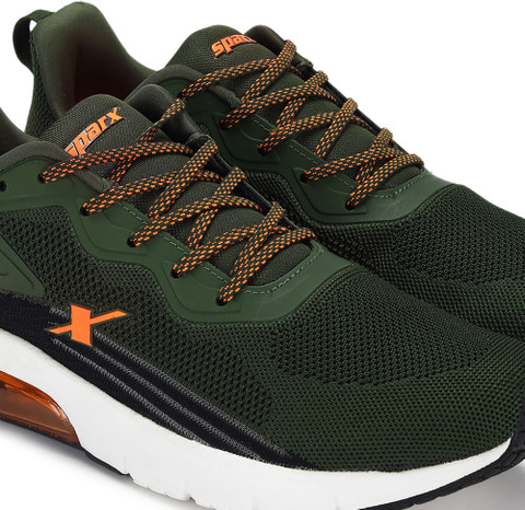 Men Olive Green And Orange Shoes Sparx SM 782 Walking Shoes For Men Buy  Sparx SM