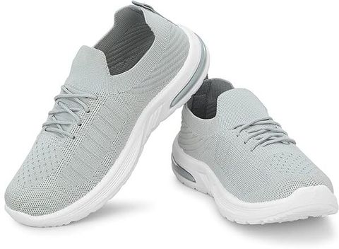 Glowlife Combo Pack of 2 Women's Sports Sneakers (Grey, Black, Size 7) - Image 4