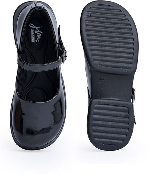 jm looks Classic Charm Mary Jane Shoes – Glossy Patent Flats with