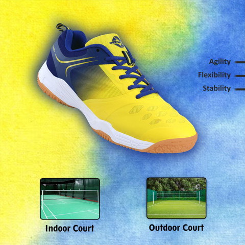 NIVIA HY-COURT Badminton Shoes For Men