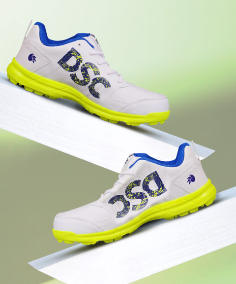 Scarpe Da Cricket DSC Beamer X Uomo - Blu Pastello, 39 EU, Suola In Gomma