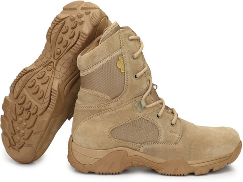 Mikaasa Response Side Zip Military and Tactical Boots For Men