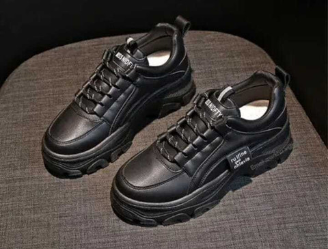 flipkart shoes black leather