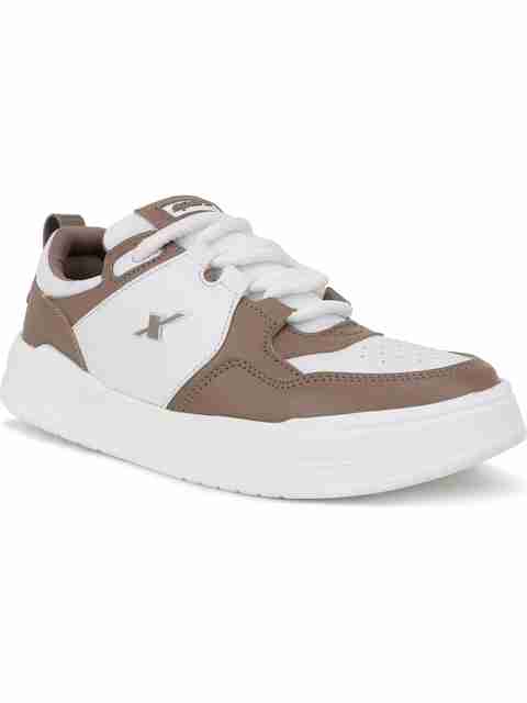 Sparx SM 9066 Sneakers for Men, Camel White, Size 6 - Image 5