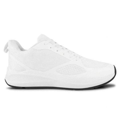 MSMOTO Lightweight Running Shoes for Men (White, UK 9) - Image 5