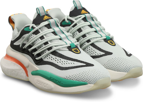 adidas gazelle silver green womens adidas AlphaBoost V2 Shoes - Unisex - Cloud White / Cloud White