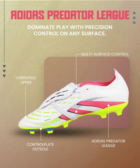 ADIDAS Predator League Ft Fg/Mg Football Shoes For Men - Buy