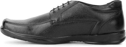 RED CHIEF Genuine Leather Formal Derby Shoes RC3499 001 Lace Up For Men (Black , 8) - Image 8