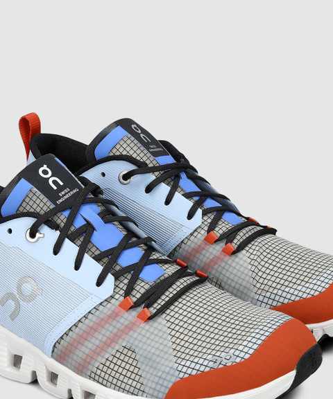 Cloudflyer Orange And Blue On Cloud Shoes On Running Cloud X Shift