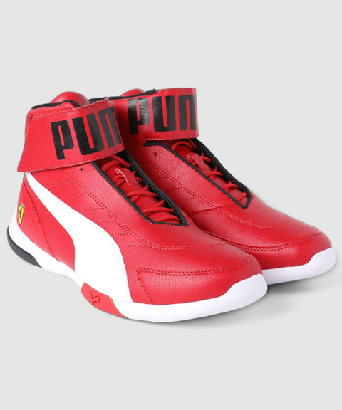 Scuderia Ferrari Neo Cat Unisex Sneakers Puma High Ankle Shoes