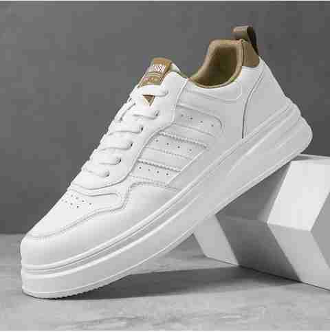 STRANGER BROTHERS White & Black Sneaker for Men - Image 5