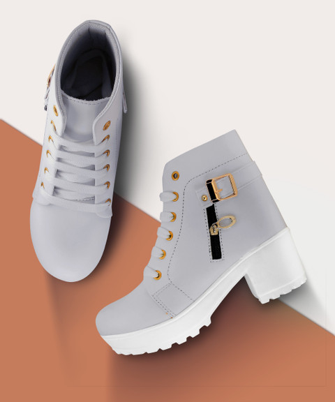 TOSHINA SHOES KING Perfect Stylish Girls High Ankle Boots For Women