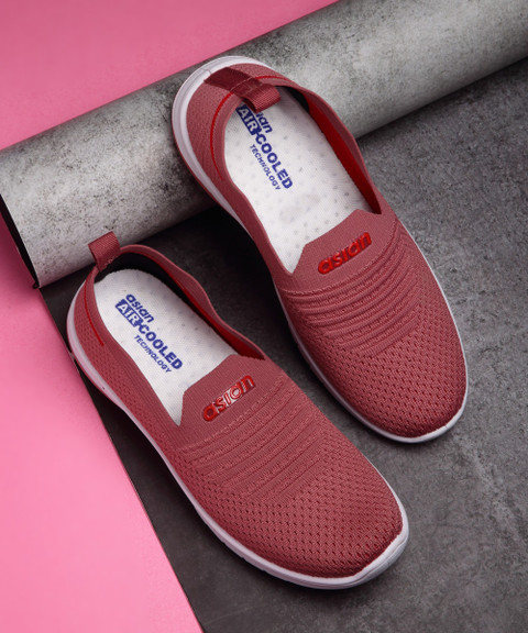 asian Melody-31 Onion Peach Loafers,Bellies,Stylish Slip On