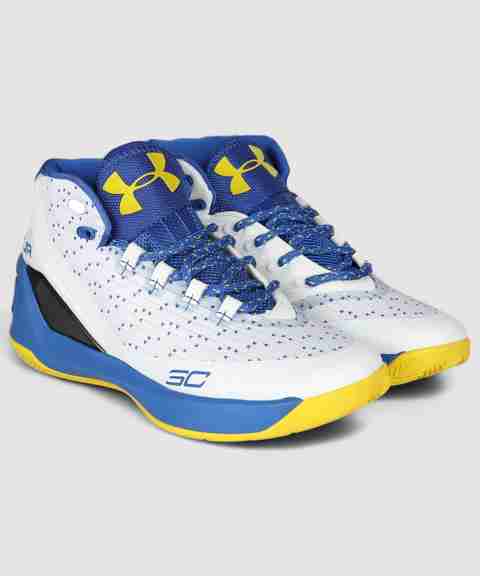 Under Armour SC30 バスケットシューズ ネイビー/イエロー UNDER ARMOUR Curry 2 SC30 Basketball Shoes For Men - Buy WHITE