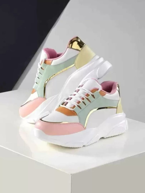 Ifah Korean Stylish Look Comfortable Casual Shoes Womens And Girls Sneakers  For Women Sneakers For Women - Main Image