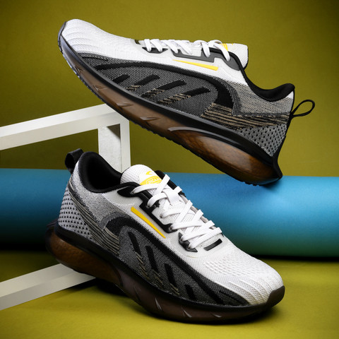 Airson RADIUM Premium Sport Shoes Casual Lace up Shoes for Running,  Walking, Gym Party Wear For Men