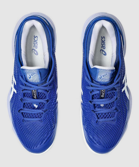 ASICS テニスシューズ Cort FF3 NOVAK COURT FF 3 NOVAK（オールコート） | TUNA BLUE/PURE SILVER