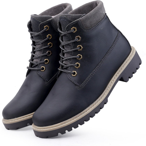 bacca bucci BULLET Leather Boots for Bikers Riders Trekking Trail