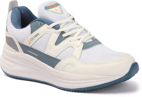 CLYMB ZENTON-3 White Walking/Outdoor/Gym & Traning Running Shoes