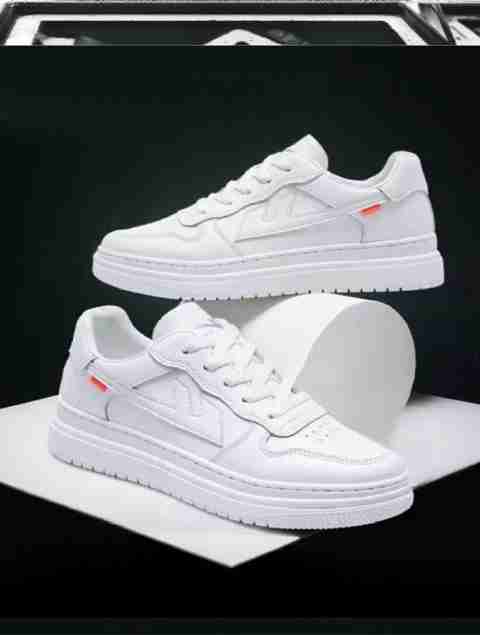URBANBOX Latest Premium Casual Gym Walking Sneaker Sneakers For Men (White , 10) - Image 5