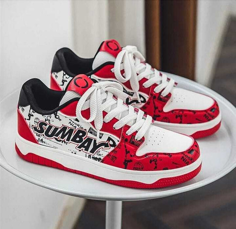 Robbie jones Casual Sneakers Printed Trendy Shoes For Men Sneakers