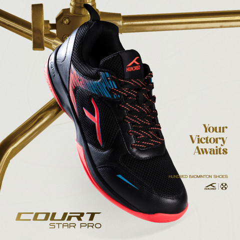Hundred Court Star Pro Badminton Shoes For Men