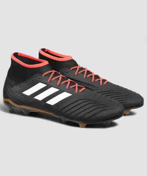 ADIDAS PREDATOR 18.2 FG Football Shoes For Men - Buy CBLACK/FTWWHT