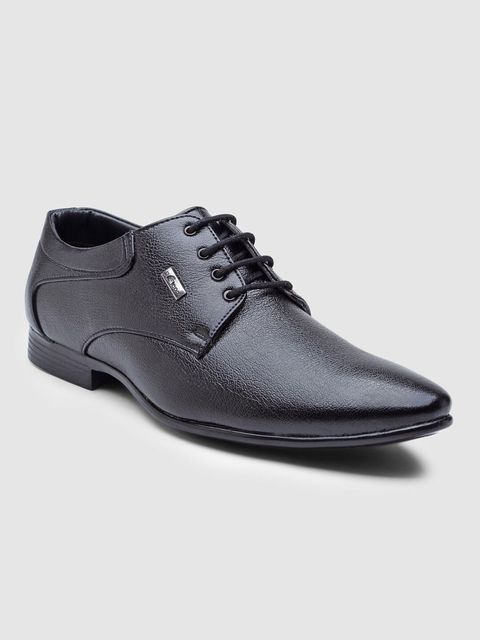 action DOTCOM D-752 Microfiber Classic Comfortable Retro Durable Casual Slip-On Derby For Men (Black , 10) - Image 6