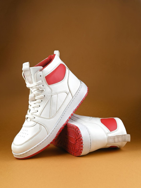 Mast Harbour Mast Harbour High Top Pu Sneakers For Men