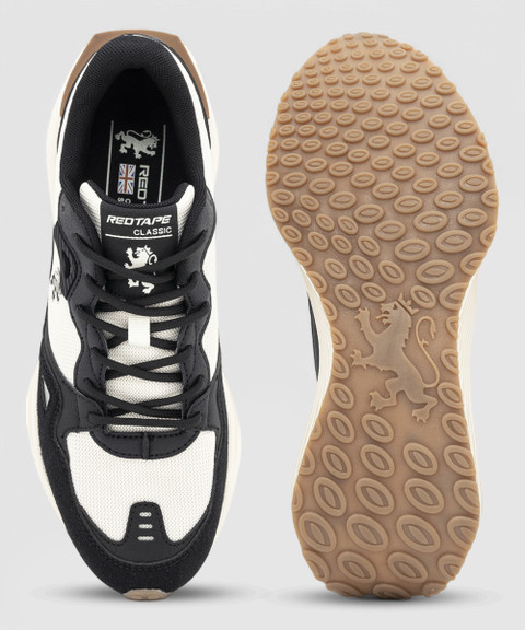 【目玉商品】POMONA CITY RYDAZ - WALKING g-rap RED TAPE Lifestyle Casual Shoes for Men|Elegantly Rounded Front