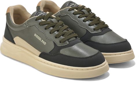 WOODLAND Men's Casual Sneakers (Olive, UK 7) - Image 8