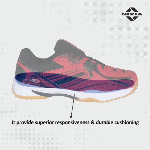 NIVIA Battledore Badminton Shoes For Men Buy NIVIA Battledore