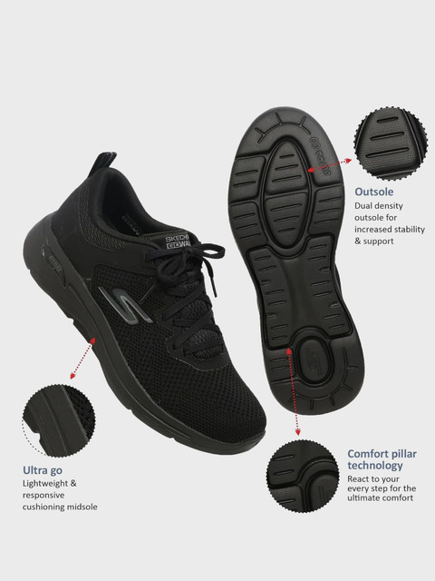 値下げ 新品未使用 SKECHERS archfit 24.5 Skechers GO WALK ARCH FIT - CLINTON Walking Shoes For Men