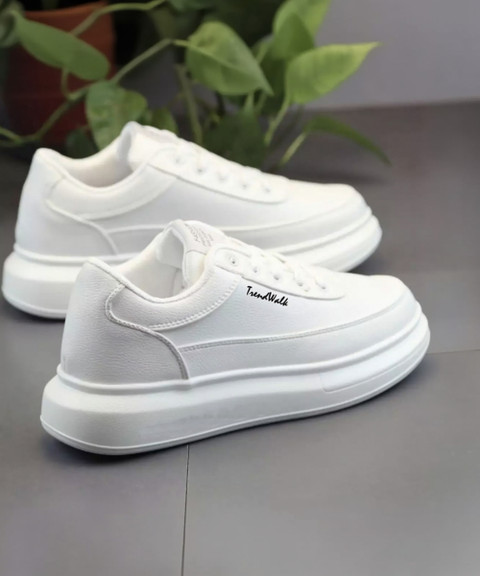 edisson 001-Original Luxury Branded Fashionable Men's Casual Sneakers For  Men (White) Sneakers For Men