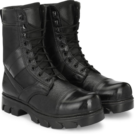 Dms Shoes Flipkart Boot Shoes ALFATOE GENUINE LEATHER COMBAT ARMY