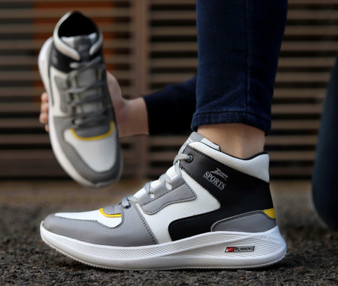 Zixer Men's High Top Ankle Retro Air Original Sneakers