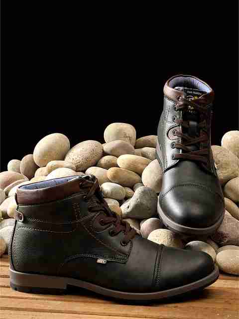 iD Lace-Up Classic Boots Boots For Men