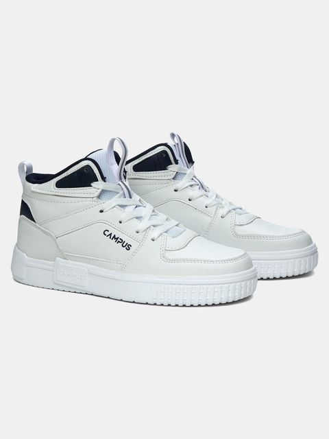Campus OG-22 High Tops Men's Sneakers, White, Size 8 - Image 3