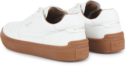 Pepe Jeans Sneakers For Men (White , 11) - Image 5
