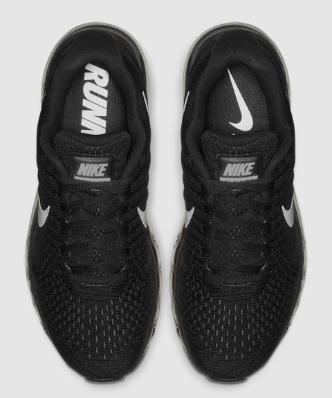 nike air max 2017 black price in india