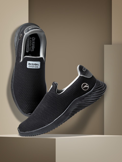 action Athleo ATG 424 Comfortable Lightweight Breathable Sports Slip On  Running Shoes For Men