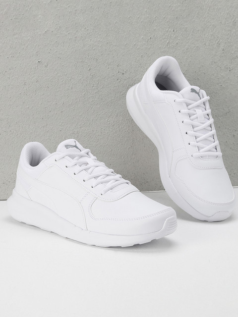 puma white shoes for men