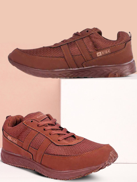 SEGA Sega 10 Brown Marathon Shoes Running Shoes For Men Buy SEGA