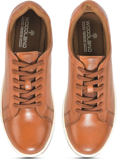 WOODLAND Men's Casual Sneakers Tan Size 8 - Image 8