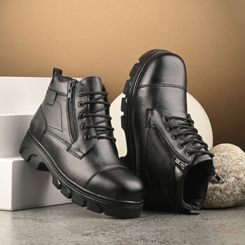 Shoe Day POLICE/UNIFORM/ ARMY SHOE Boots For Men