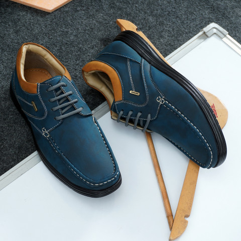 Restroad Office Wear And Formal Dress Matching Lace-Up Shoes For Men's  Party Wear For Men