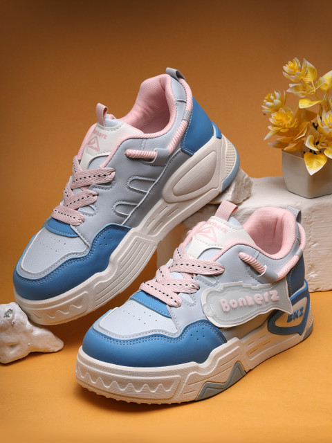 BONKERZ Lifestyle Sneaker Shoes for Women Elegantly Rounded